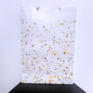 Golden Star Pattern Gift & Shopping Bag