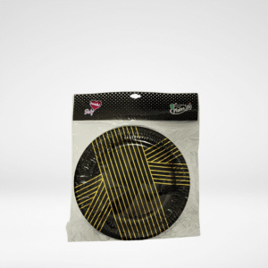 Birthday Paper Black Plates